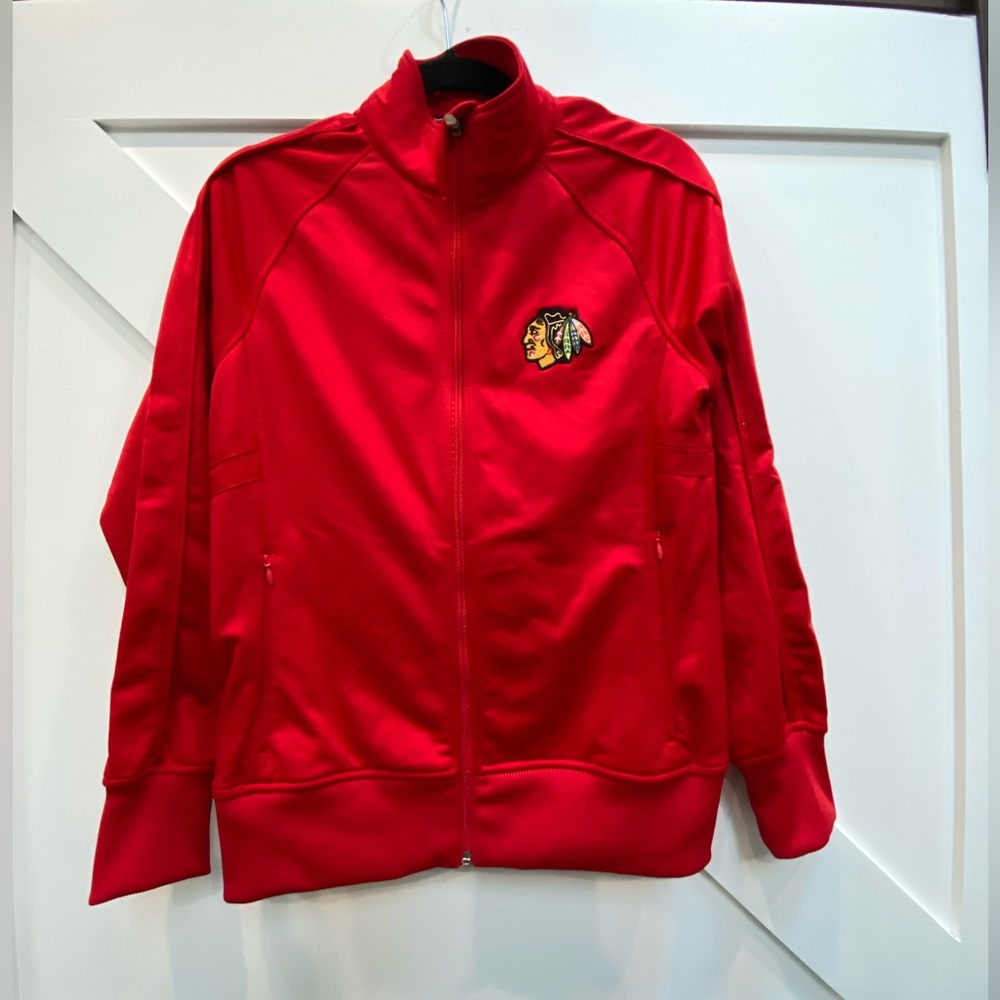 Chicago Blackhawks Zip Up Track Jacket